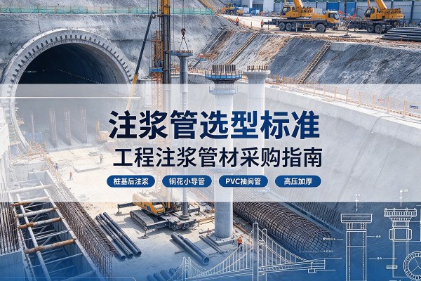 辉南注浆管选型标准
