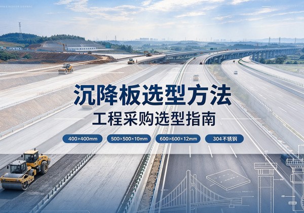 辉南沉降板选择方法