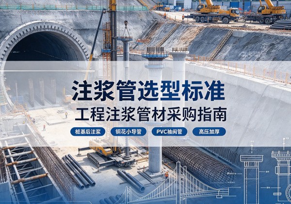 辉南注浆管选型标准